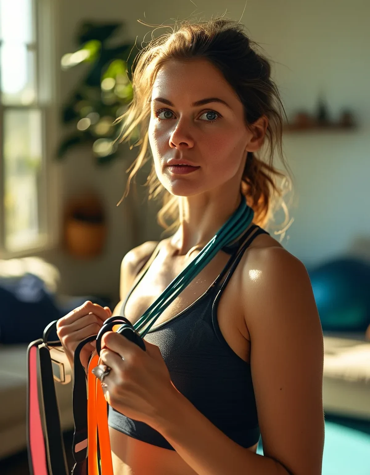 How to Stack Resistance Bands to Match Real Gym Weights